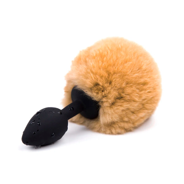 BunnyBum – Fluffy Tail Silicone Plug for Cosplay & Playtime 🍑🐰✨