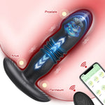 ThrustX Rider – Telescopic Prostate Plug with Remote Vibes & Girthy Shaft 💣🍑🖤