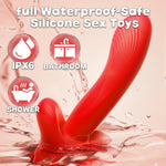 3-in-1 Thrusting & Lip-Sync Rabbit Vibrator 💦🔥