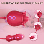 Rose Sucking & Licking Vibrator – Your Personal Blooming Bliss 💋