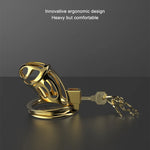 Sevandas Premium Resin Chastity Cage – Gold Edition ✨
