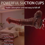 TwinCore™ Dual-Testicle Suction Dildo 🍆💪