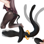 WagTail Twist Plug – Rotating Anal Vibrator with Playful Dog Tail 🐾🔄