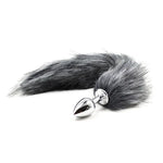FoxyTamer – Classic Metal Plug with Realistic Tail Tease 🦊💋🔥