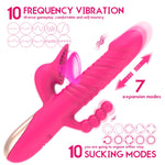 Triple Tease – Sucking, Stretching & Vibration Wand 💓