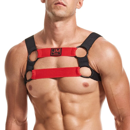 FlexMesh Harness – Mesh + Logo Strap Edition 💪💥