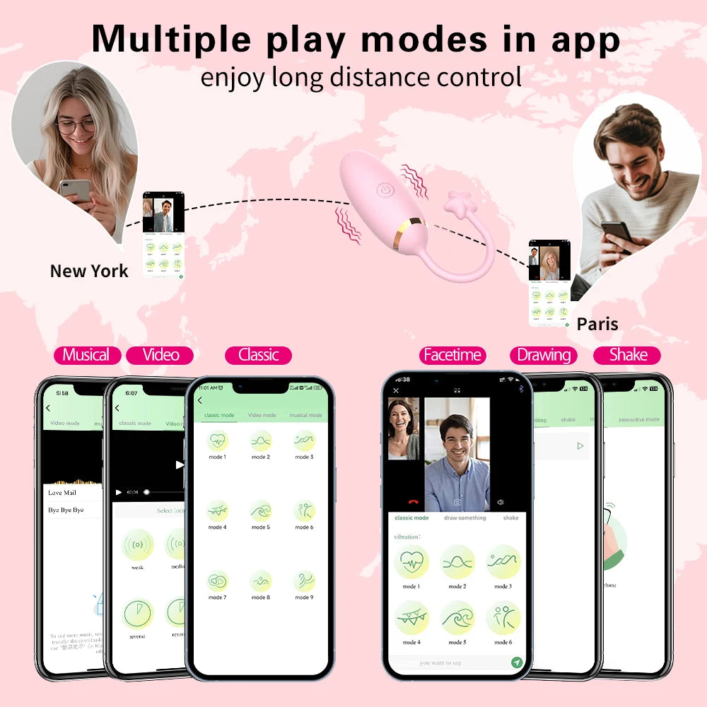 StellaLink Egg – Long-Distance Vibrator with Star Tail 💫📲🌍