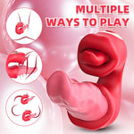 360° Rotating Tongue Vibrator with App Control🔥