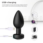 DeepMode – App-Controlled Anal Plug for Vibration on Command 📱🖤🍑