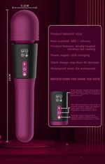 DualRush Vibe – Double-Ended Wand for All-Around Ecstasy 💚💋⚡