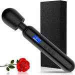 DeepGlide LCD Wand Massager ⚡🖤📊