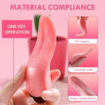 BlushLick – Heated Tongue Vibrator with 10 Modes & Wet Wave Stimulation 👅💗🔥