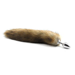 FoxyTamer – Classic Metal Plug with Realistic Tail Tease 🦊💋🔥