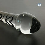 Velvet Punisher – Dual-Play Glass Flogger