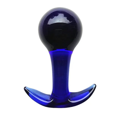 Crystal Bloom – Elegant Glass Anal Plug 💎