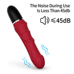 PulseRod – RealFeel G-Spot Dildo with Head Vibration & Wave Control 🍆⚡🖤
