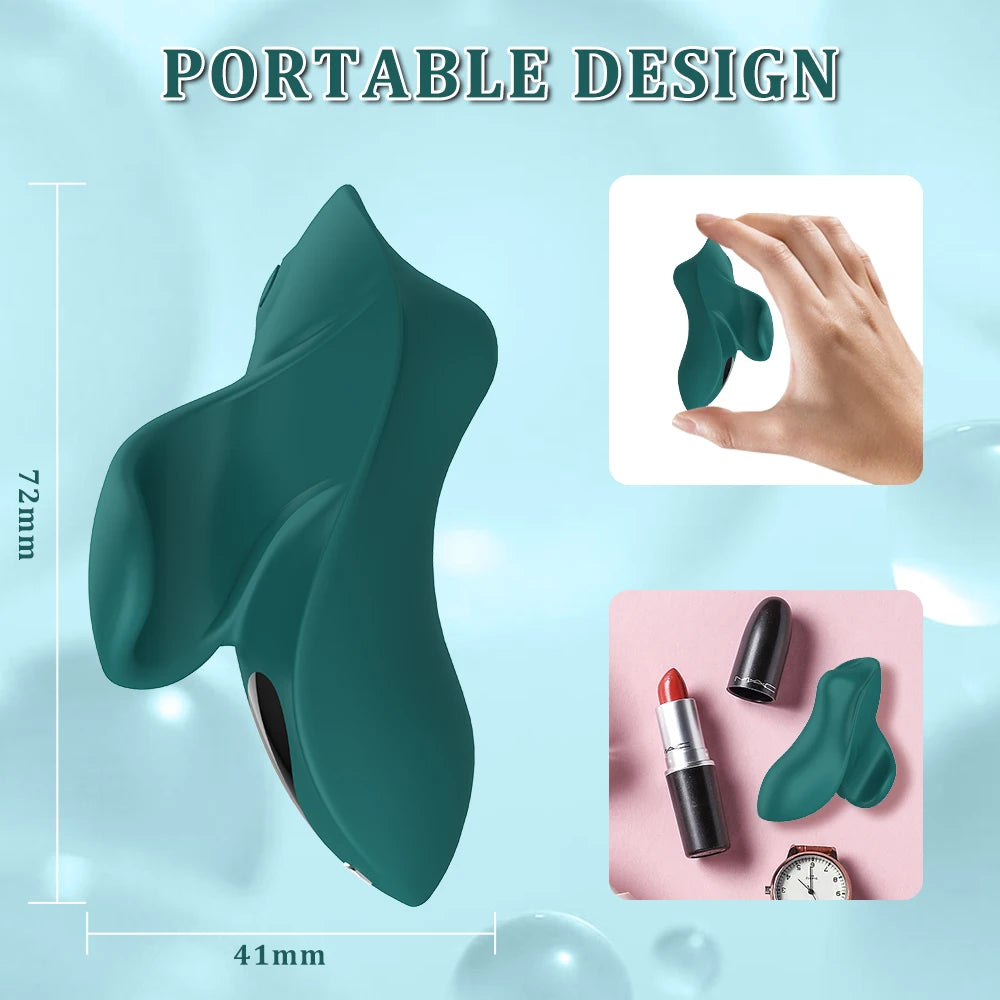Silken Pulse Multi-Functional Clit & G-Spot Vibrator💦💚