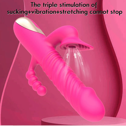 Triple Tease – Sucking, Stretching & Vibration Wand 💓