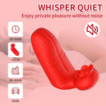 RoseGlow Dual Motor G-Spot Vibrator 🌹🔥