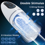 VibeJaw X – Transparent Oral Tease with 3 Motors & 5 Bite Modes 💋⚡