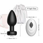 DeepMode – App-Controlled Anal Plug for Vibration on Command 📱🖤🍑
