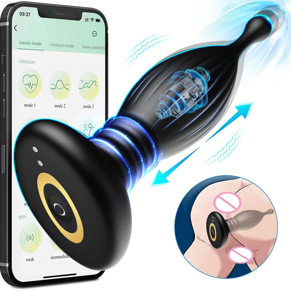 ThrustLink – Dual-Action Plug with Long-Distance App Control 🚀🍑📲