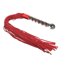 Velvet Punisher – Dual-Play Glass Flogger