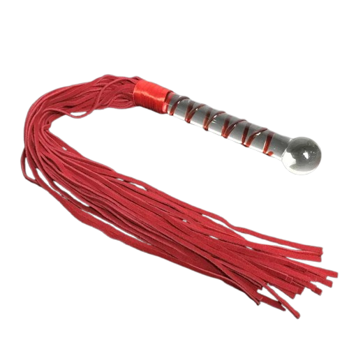Velvet Punisher – Dual-Play Glass Flogger