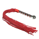 Velvet Punisher – Dual-Play Glass Flogger