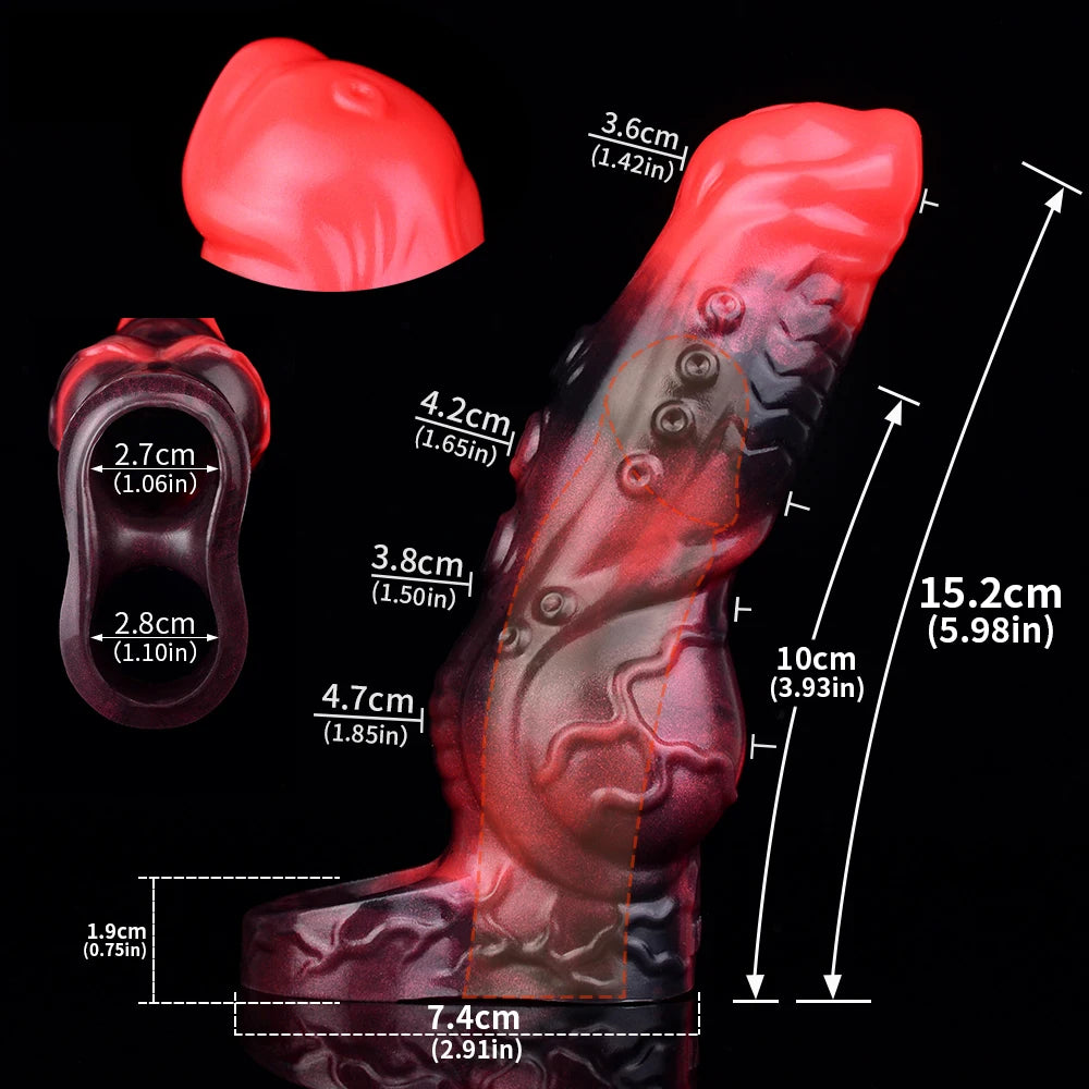 Inferno Pulse – Remote-Controlled Vibrating Penis Sleeve 🔥💣