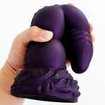 DrakoLust X – Dual-Layer Dragon Dildo with Ultra-Real Veins & Suction Base 🐉💜🔥