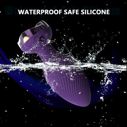 PurplePulse – Remote Rose Vibrator for Backdoor Bliss 🍑🌹💜