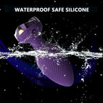 PurplePulse – Remote Rose Vibrator for Backdoor Bliss 🍑🌹💜