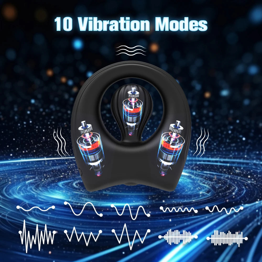 Turbo Lock Cock Ring 10X 🔄💣🍆