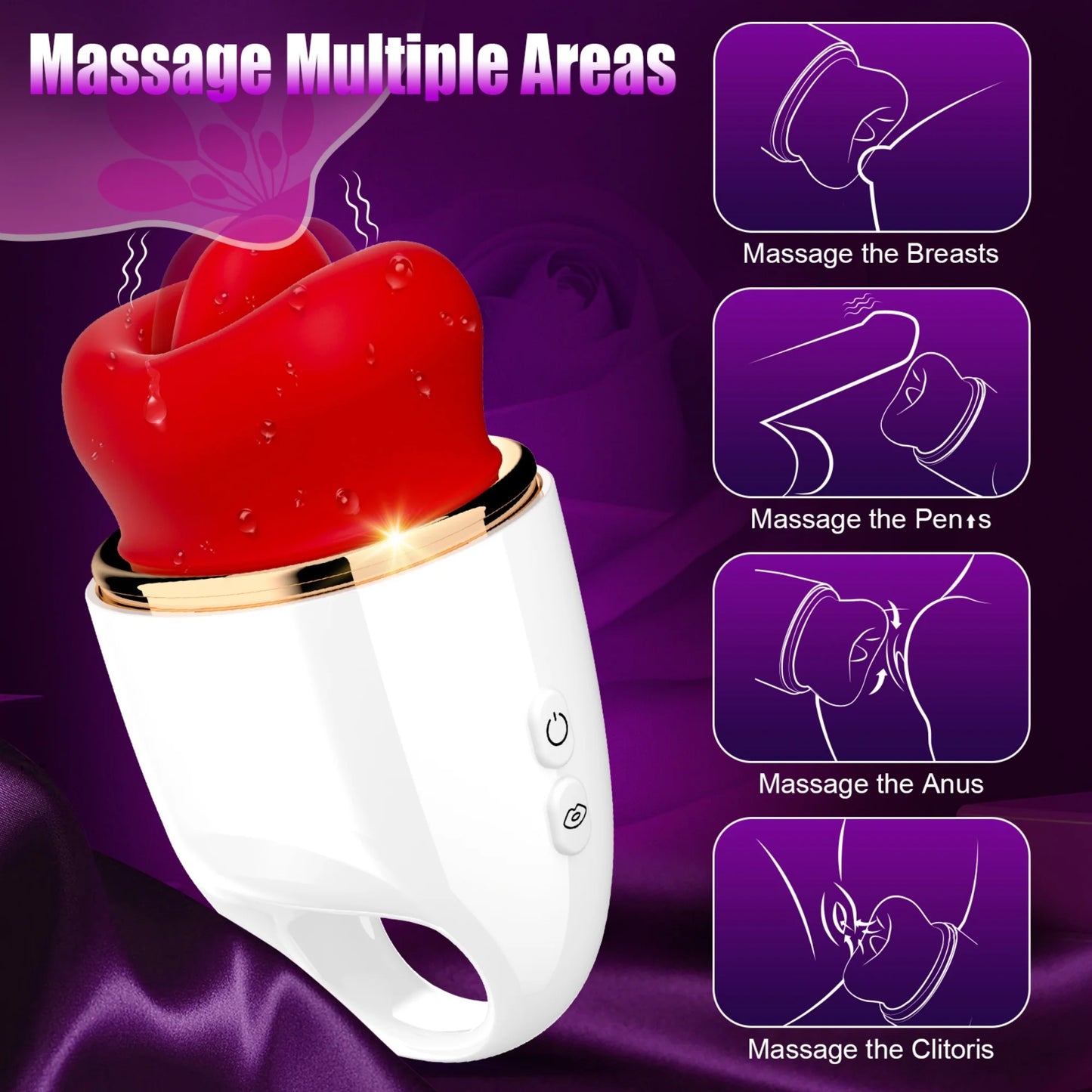 LickBloom 4-in-1 Oral Simulator