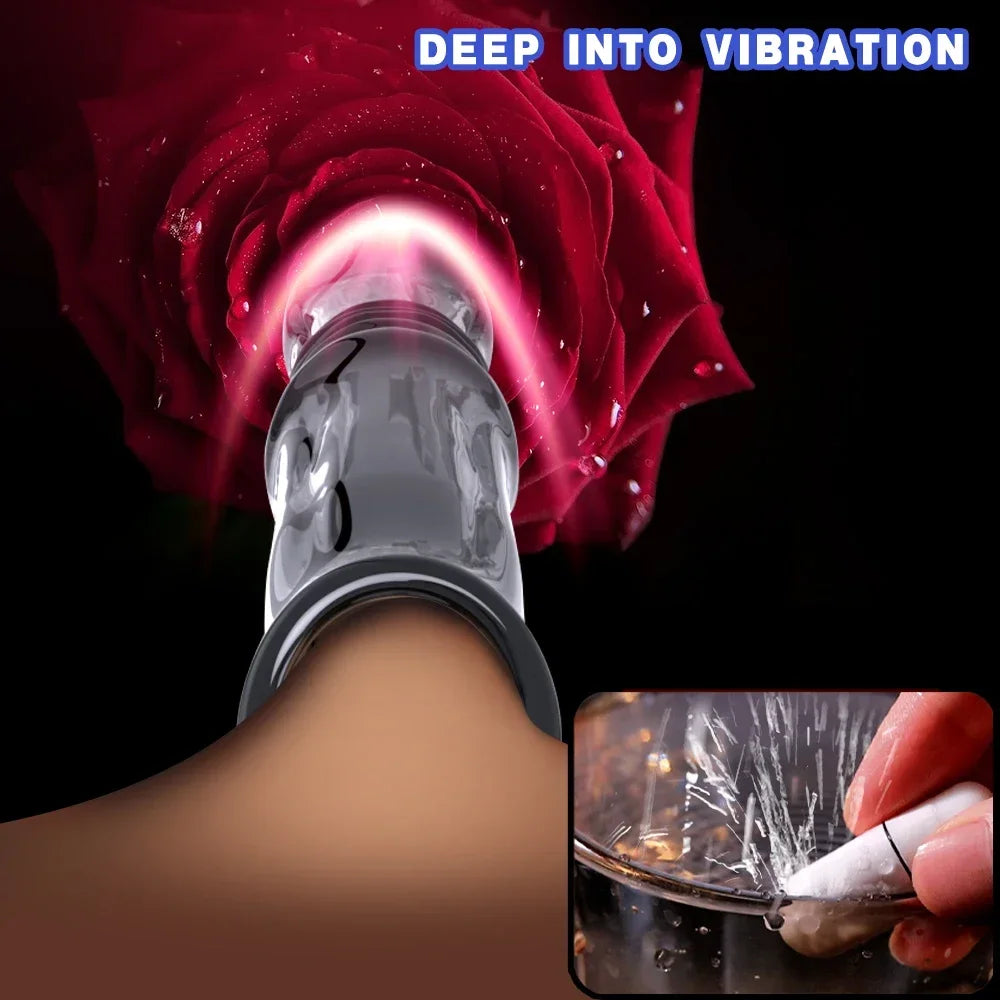 Titan Surge – 7cm Vibrating Penis Extender 💥🔋