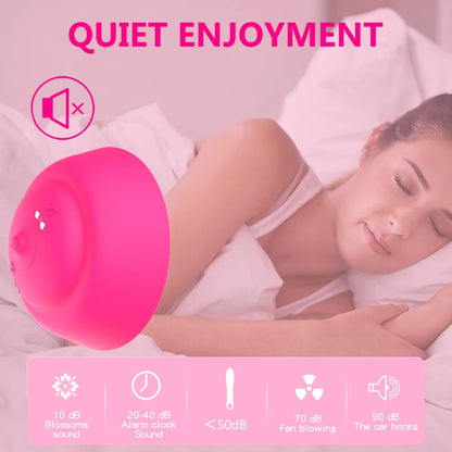 Pink Pulse – Invisible Wear Breast Massager 💓🔇✨