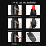 DEVEN – Heated Glans Pulse Trainer with Dual Vibration & Up-Down Strike 💥🔥🍆