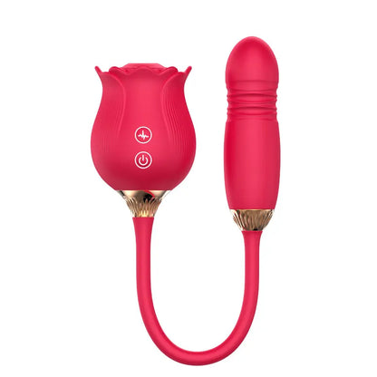 BlushBloom 2-in-1 Rose Vibrator 🌹💓💦