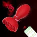 RoseWhirl – 360° Rotating Rose Plug for Wild Bloomers 🌹🍑🔁