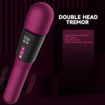 DualRush Vibe – Double-Ended Wand for All-Around Ecstasy 💚💋⚡