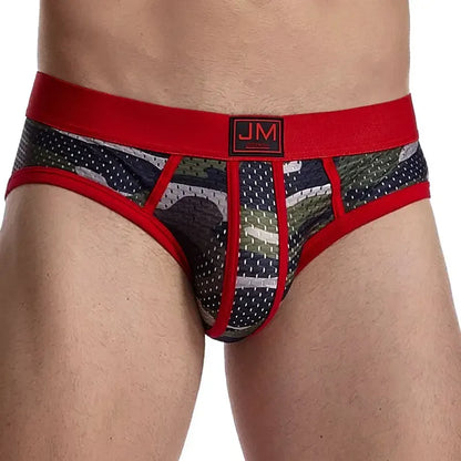 TrackLine Mesh Briefs – Speed, Grip, and Game 🏁