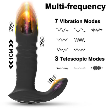 Inferno Grip – Textured Anal Thruster 🔥