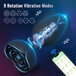 TwirlBloom – 360° Rotating Pleasure Plug with Remote Vibes 💫🌺📱
