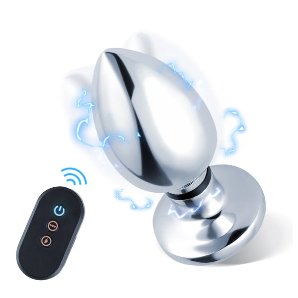 SteelPulse – Remote-Controlled Vibrating Metal Plug 🔥📡🍑