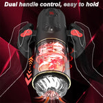 Dual-Handle PowerStroke 3-in-1 Masturbator 🔥🎧