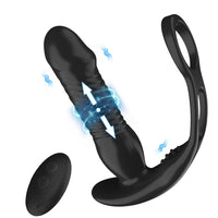 STIMUFORCE™ – Telescopic Prostate Vibe with Cock Ring Control 💥🍑