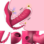 SmartApp Heated Sucking & Vibration Clit + G-Spot Massager 📱💦