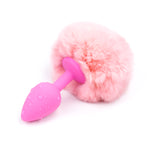 BunnyBum – Fluffy Tail Silicone Plug for Cosplay & Playtime 🍑🐰✨