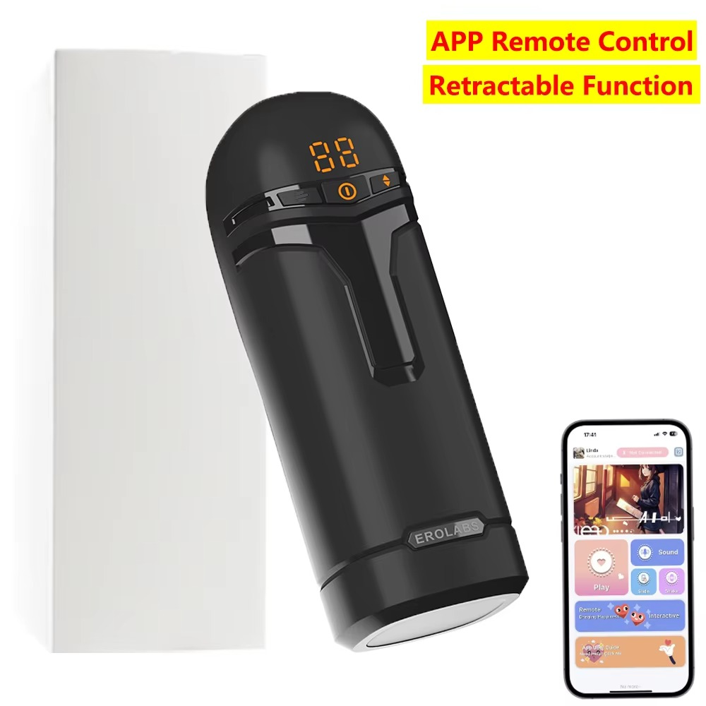 Neon Pulse Pro – 5-in-1 Smart Thrusting Masturbator 🔥📱💦